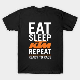 Eat Sleep KTM Repeat T-Shirt